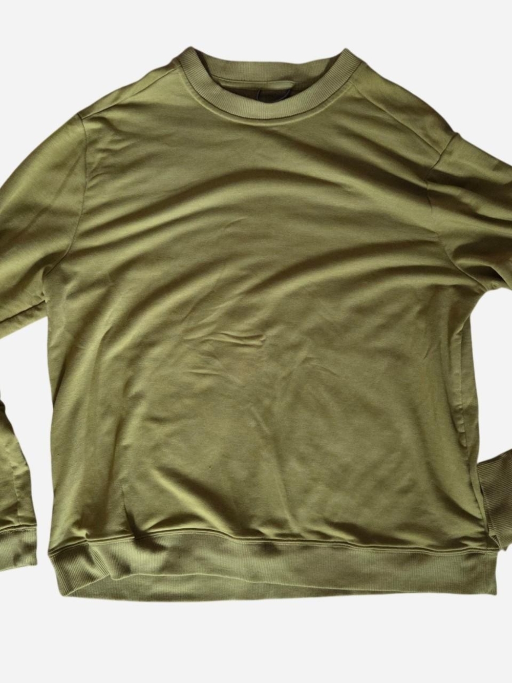all in motion Women's Olive Green Crew Sweatshirt